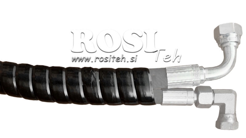 PVC BESCHERMENDE SPIRAAL 27 X 32 VOOR HYDRAULISCHE SLANG 5/8-1 INCH