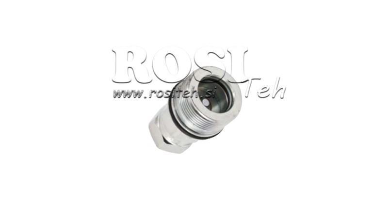 ACCOPPIAMENTO RAPIDO FILETTATO CVV MASCHIO 1/2 -ECO