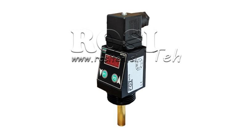 THERMOSTAAT MET DISPLAY XT51V 0-100°C l-50mm