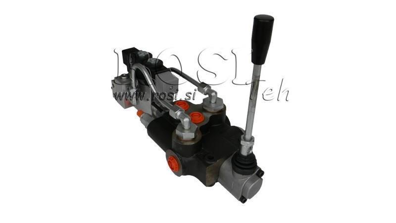 VANNE HYDRAULIQUE 1xP80 - EO 12V