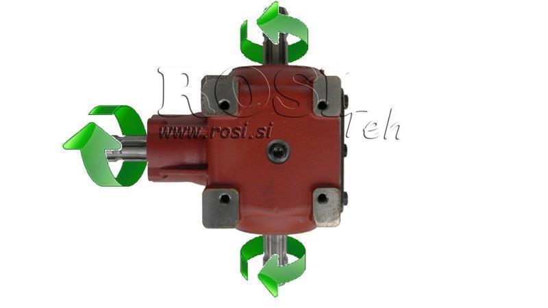 VINKELREDUSER T-27J 1:1 (55HK-40.4kW)