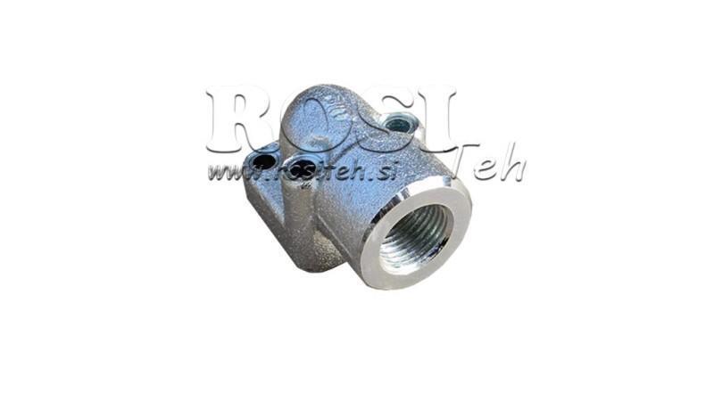 RACCORD DE TUYAU 3/8 - FLANQUE DROITE BOSCH fi 30