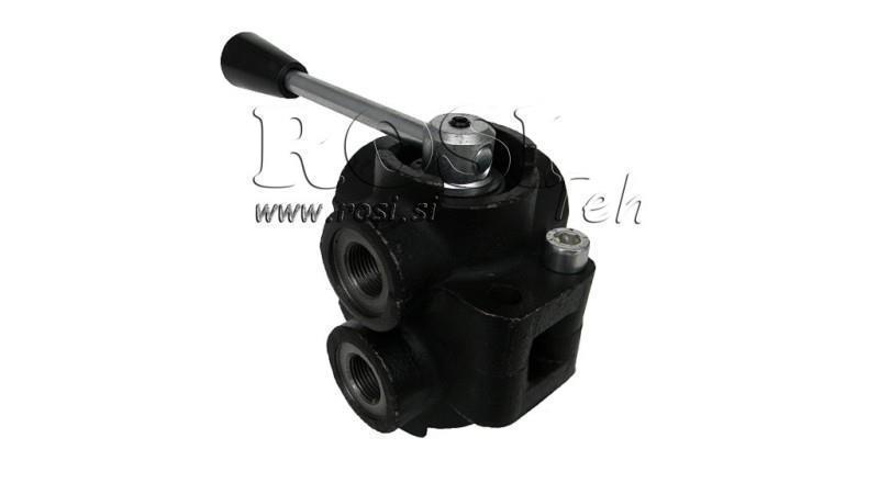 MANUELL 6-VEGS VENTIL DF 1/2 - 60lit