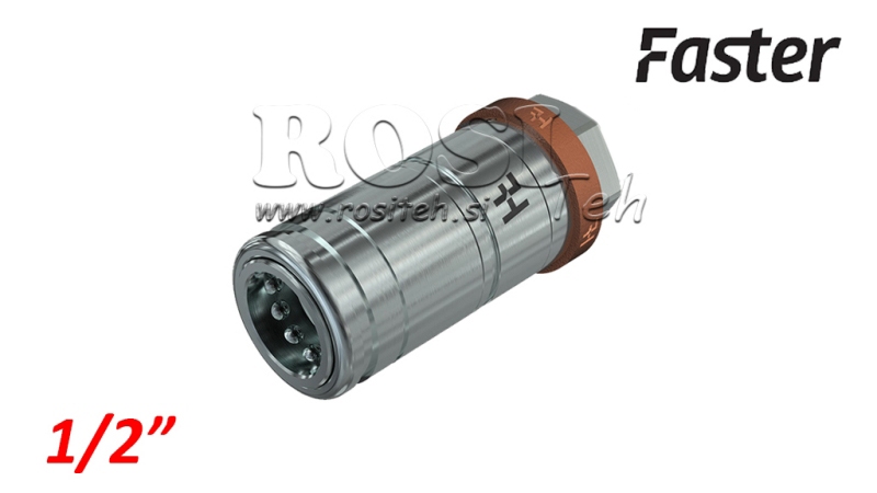 RACCORD RAPIDE TRACTEUR FEMELLE 3CFPV POUSSER - TIRER 1/2