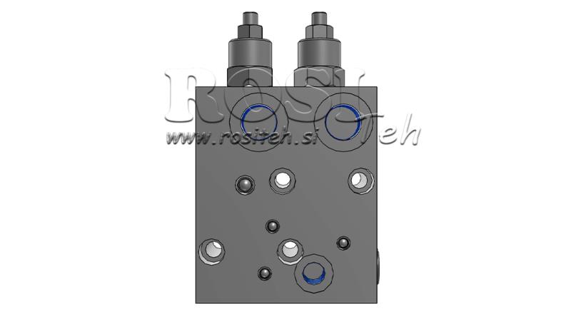 KLEP VOOR HYDRAULISCHE REM VAN HYDRAULISCHE MOTOR KPBR-250/1/D