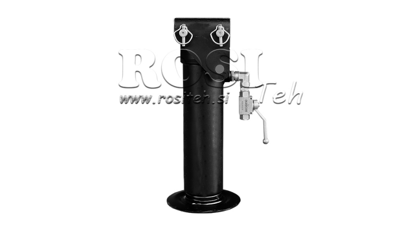 JEDNOSMERNÁ HYDRAULICKÁ PODPORNÁ NOHA 300MM - 5.000KG