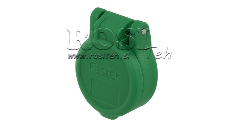 COUVERTURE PROTECTRICE VERTE PVC COUPLAGE RAPIDE FEMELLE PUSH PULL
