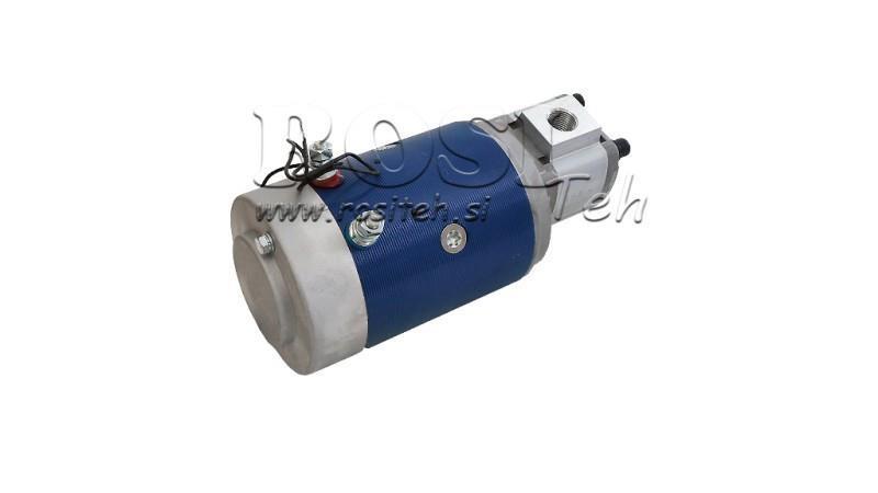 HYDRAULISK PUMPE MONTERING GR.1 ELEKTRISK MOTOR 12V