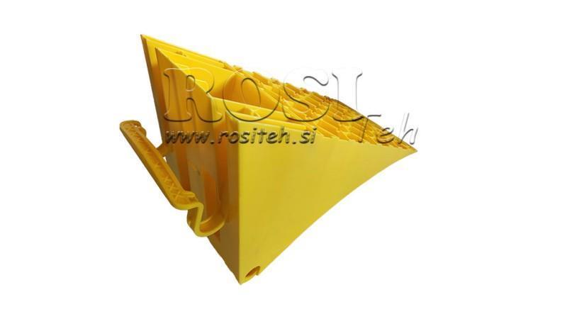 ÉCROU EN PLASTIQUE HOMOLOGUÉ DIN 76051/E53 6,500 Kg
