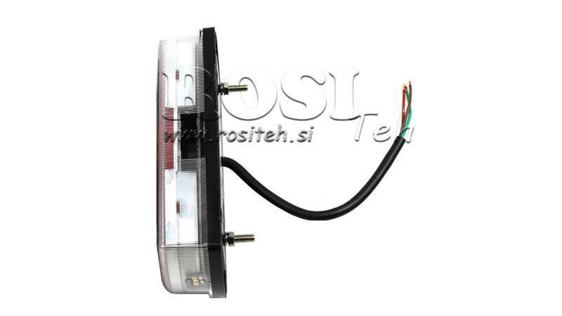 LED BAKLYS KOMBINERT 12/24V HØYRE