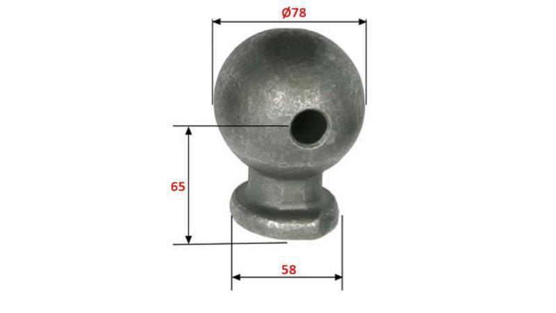 BILLET DE CAMION DUMP KESONA fi 78 AVANT