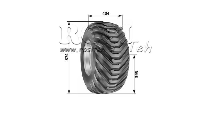 PNEU 400/60-15.5 TR 882 14pl AVEC JANTE 13.00X15.5