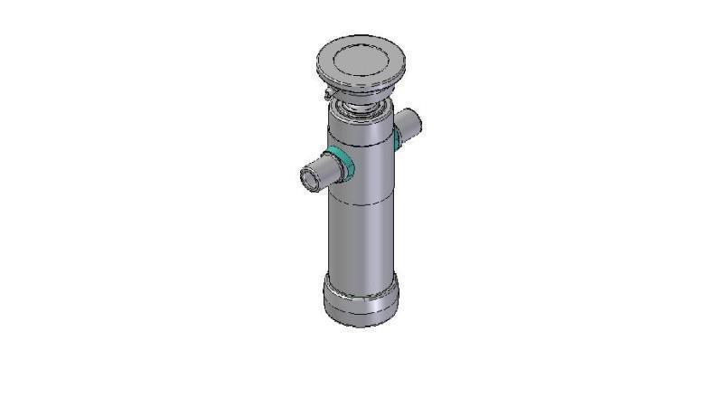 2020S - CILINDRO TELESCOPICO STANDARD / BALL 2 STADI CORSO 455 DIAMETRO 80