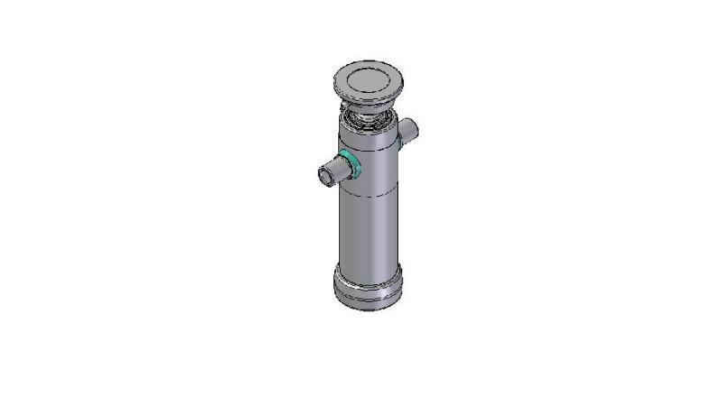 2035S - CILINDRO TELESCOPICO STANDARD/BALL 3 STADI CORSO 893 DIAMETRO 95