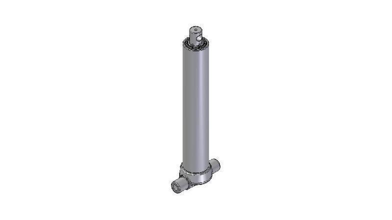 2538F -CYLINDRE TÉLESCOPIQUE INFÉRIEUR – TROU 3 DEGRÉS COURSE 1490 FI 95