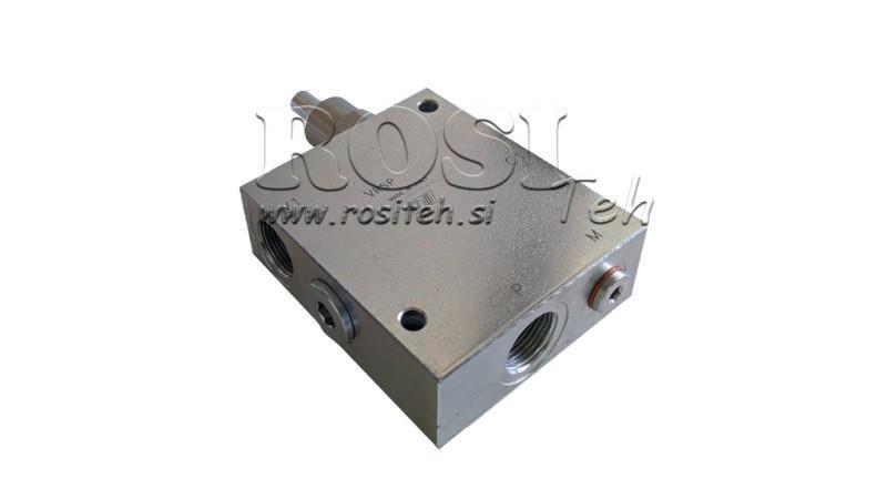 DOBBEL HASTIGHET VENTIL KUBE HI-LO VRSP V1230 95lit - 350bar