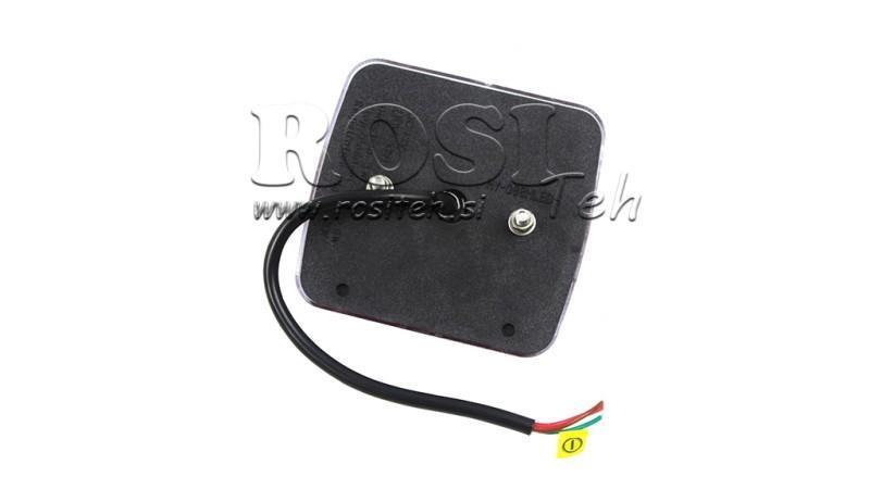 LUMIÈRE ARRIÈRE LED POUR REMORQUE COMBINÉE 4 FONCTIONS 12V BLANCHE