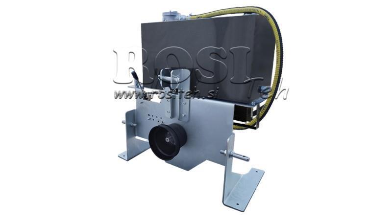 AGGREGAT HYDRAULIQUE DE TRACTEUR CAPACITÉ 100lit DÉBIT 53lit/min 1XP80 - AVEC REFROIDISSEUR D'HUILE