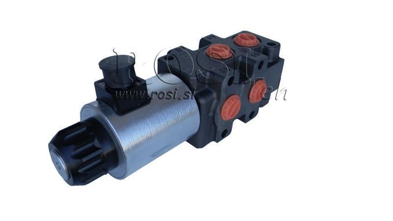 VALVOLA A 6 PORTI 1/2 (6/2) 24V - 90lit