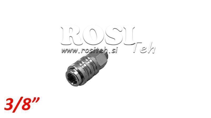 RACCORD RAPIDE PNEUMATIQUE FEMELLE FILET EXTERNE G038 - DN7.2