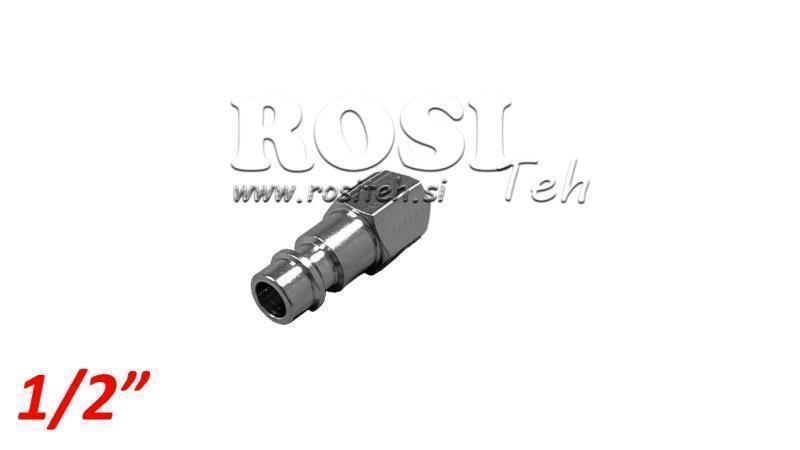 PNEUMATIC QUICK CONNECT MALE INTERNAL THREAD G012 - DN7.2