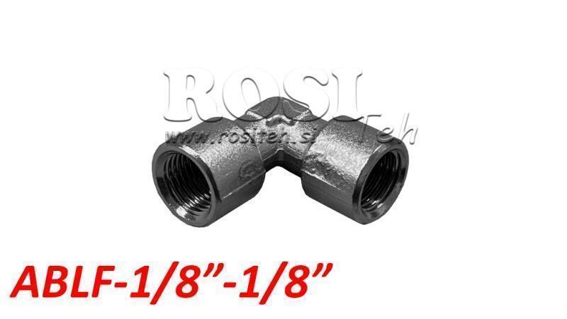 PNEUMATISCHE CLASSIC HOEK AANSLUITING ABLF-018-018