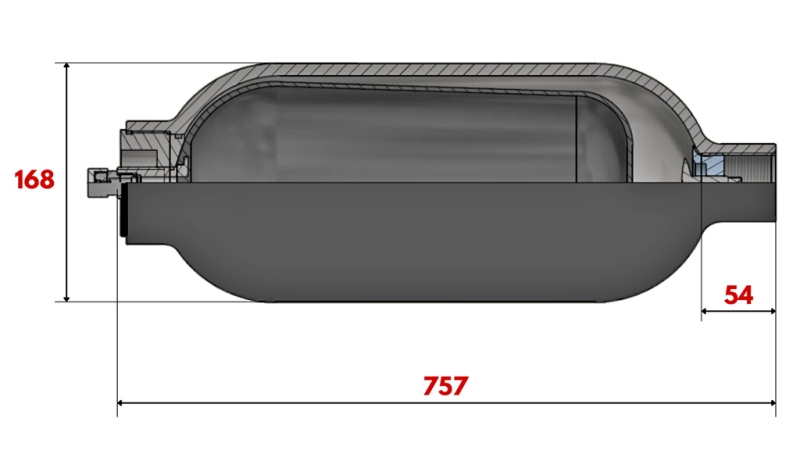 ACCUMULATEUR HYDRAULIQUE 10 LIT