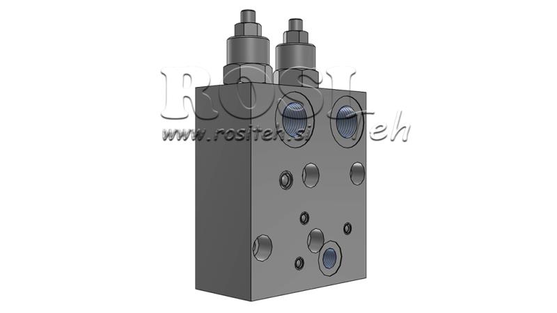 KLEP VOOR HYDRAULISCHE REM VAN HYDRAULISCHE MOTOR KPBR-250/1/D