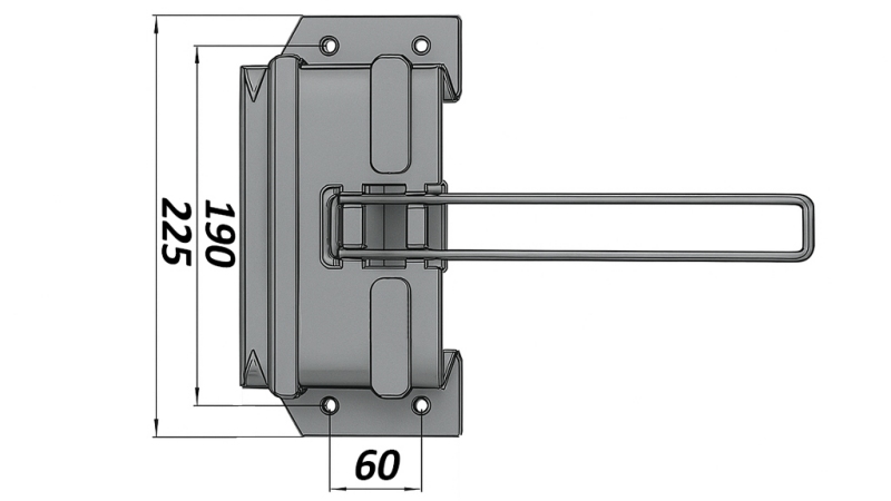 HOLDER TIL METALKEGEL 5.000 KG