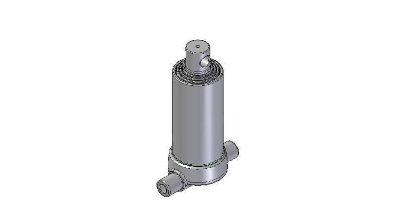 3542F - TELESCOPISCHE CYLINDER ONDER – GAT 4 GRADEN SLAAG 830 FI 124