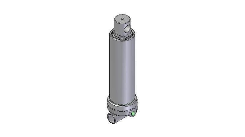 2620F -TELESCOPISK CYLINDER HUL - HUL 2 TRIN REJSE 455 FI 80