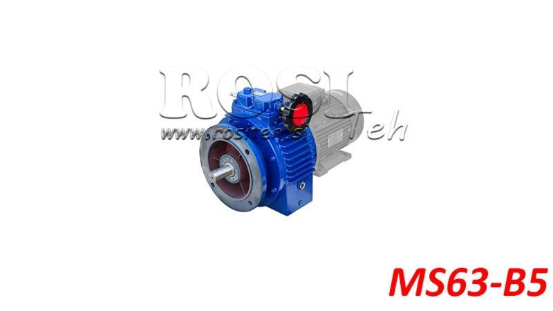 UDL VARIABEL REDUCER TIL ELEKTRISK MOTOR MS63-B5