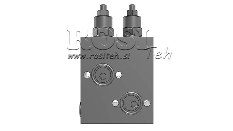 KLEP VOOR HYDRAULISCHE REM VAN HYDRAULISCHE MOTOR KPBR-250/1/D