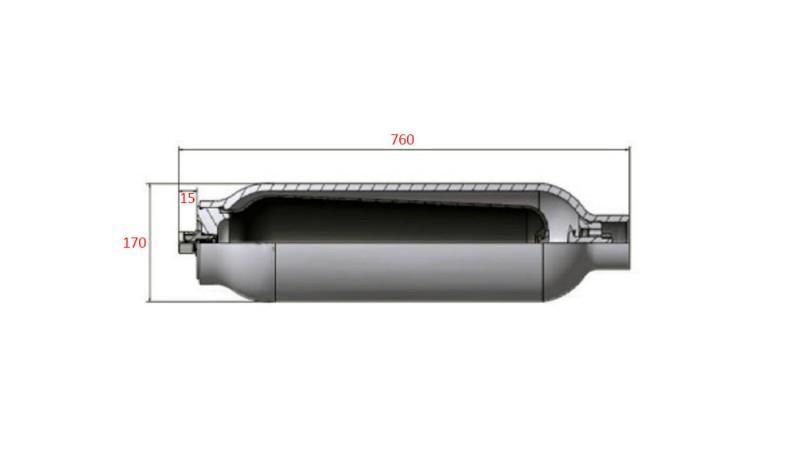 ACCUMULATEUR HYDRAULIQUE 10 LIT
