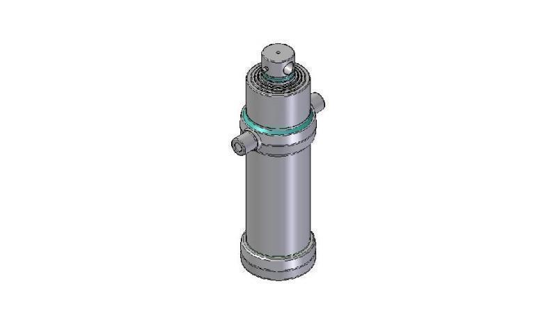 4047F -CILINDRO TELESCOPICO STANDARD/BUCO 4 STADI CORSO 1970 FI 170