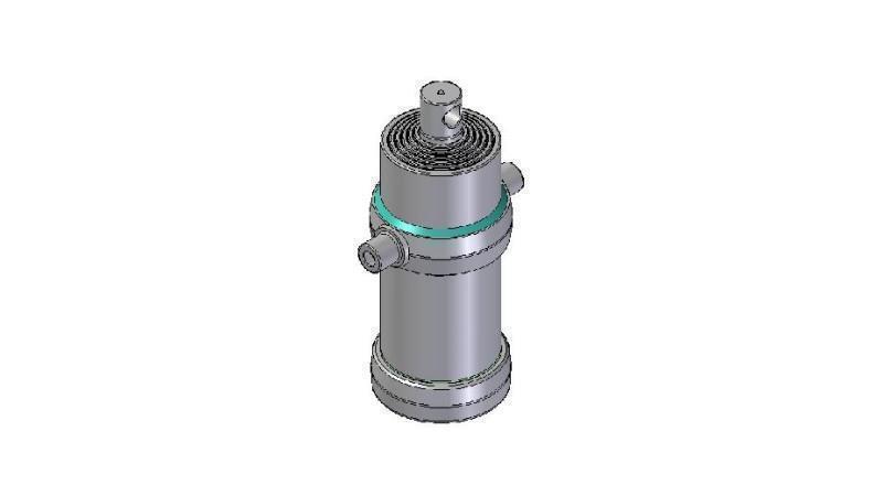 4061F -TELESCOPICKÝ VALEC ŠTANDARD/OTVOR 6 STUPŇOV ZDVIH 2525 FI 190