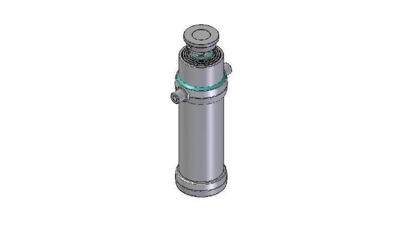 4084S - TELESCOPISCHE CYLINDER STANDAARD/BAL 4 FASES SLAAG 2190 DIAMETER 190
