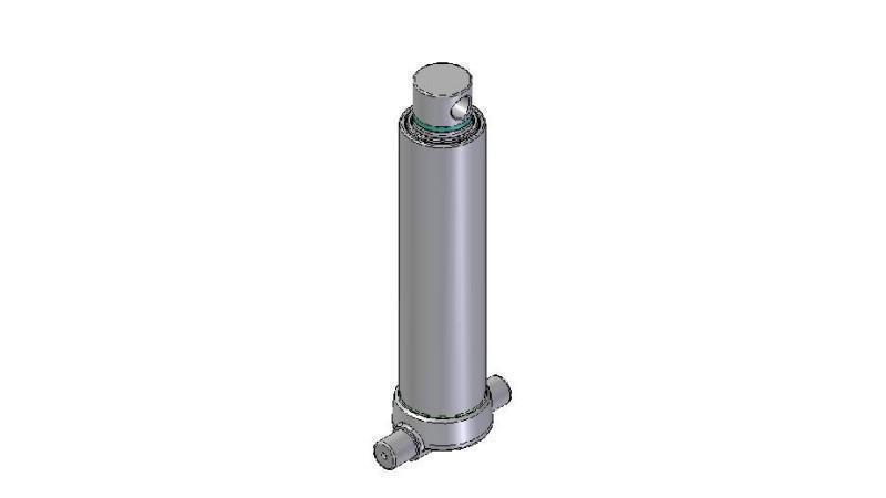 4527F - CILINDRO TELESCOPICO INFERIORE – FORO 3 FASI VIAGGIO 1095 DIAMETRO 124
