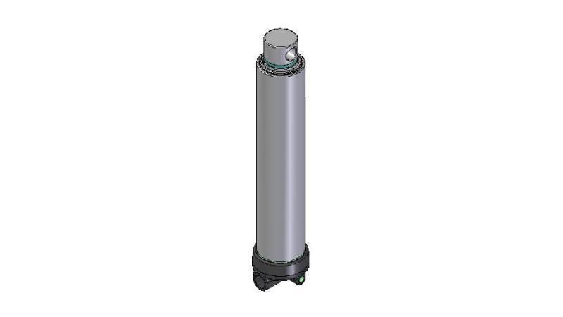 4628F -TELESCOPISCHE CYLINDER GAT - GAT 2 GRADEN SLAG 1195 FI 124