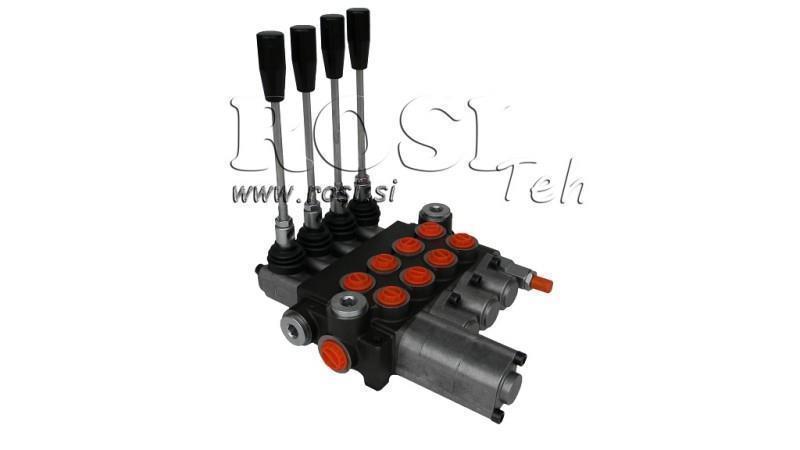 VANNE HYDRAULIQUE 4xP40 FLOTTANTE