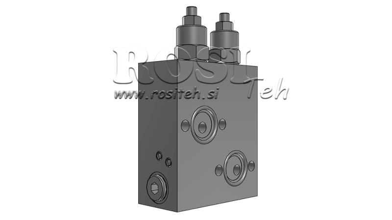 KLEP VOOR HYDRAULISCHE REM VAN HYDRAULISCHE MOTOR KPBR-250/1/D