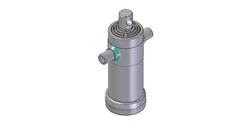 5023F -TELESCOPICKÝ VALEC ŠTANDARD/DIERA 5 STUPNE CESTA 1290 PRIEMER 112