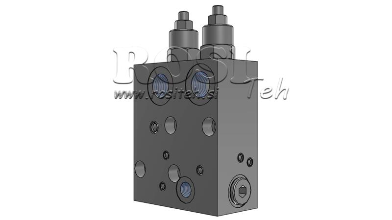 KLEP VOOR HYDRAULISCHE REM VAN HYDRAULISCHE MOTOR KPBR-250/1/D