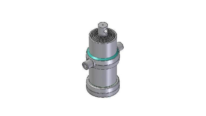6021F - TELESCOPISCHE CYLINDER STANDAARD/GAT 6 FASES SLAAG 1765 FI 170