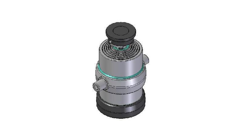 6050S -TELESCOPISK CYLINDER STANDARD/BALL 6 TRIN SLAG 1415 DIAMETER 215