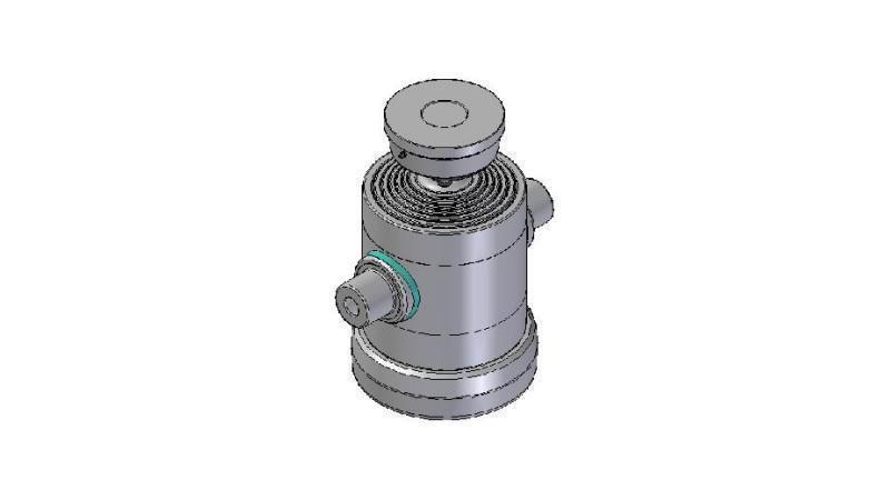 6060S -TELESCOPIC CYLINDER STANDARD/BALL 6 STAGES STROKE 1380 DIAMETER 240