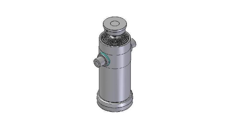 6068S -TELESCOPIC CYLINDER STANDARD/BALL 6 STAGES STROKE 3220 DIAMETER 240