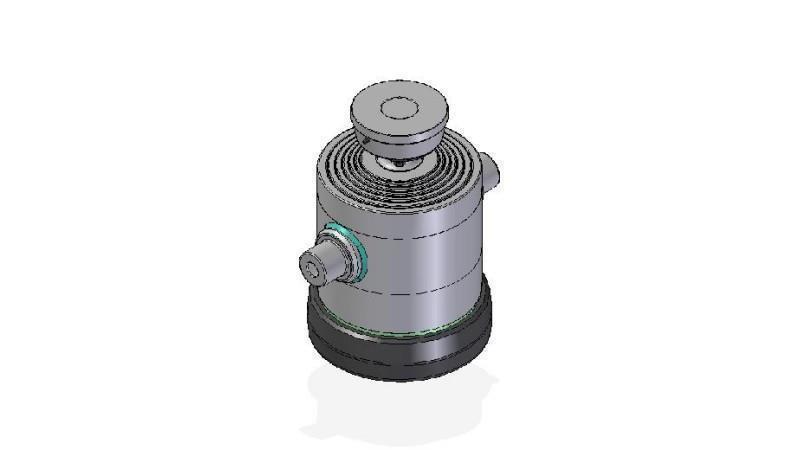 6081S - TELESCOPISCHE CYLINDER STANDAARD/BAL 6 FASES REIS 1380 DIAMETER 300