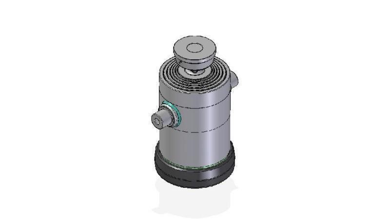 6084S - TELESCOPISCHE CYLINDER STANDAARD/BAL 6 FASES SLAG 1960 DIAMETER 300