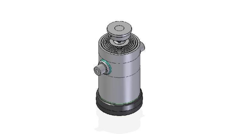 6085S - TELESCOPISCHE CYLINDER STANDAARD/BAL 6 FASES SLAG 2260 DIAMETER 300